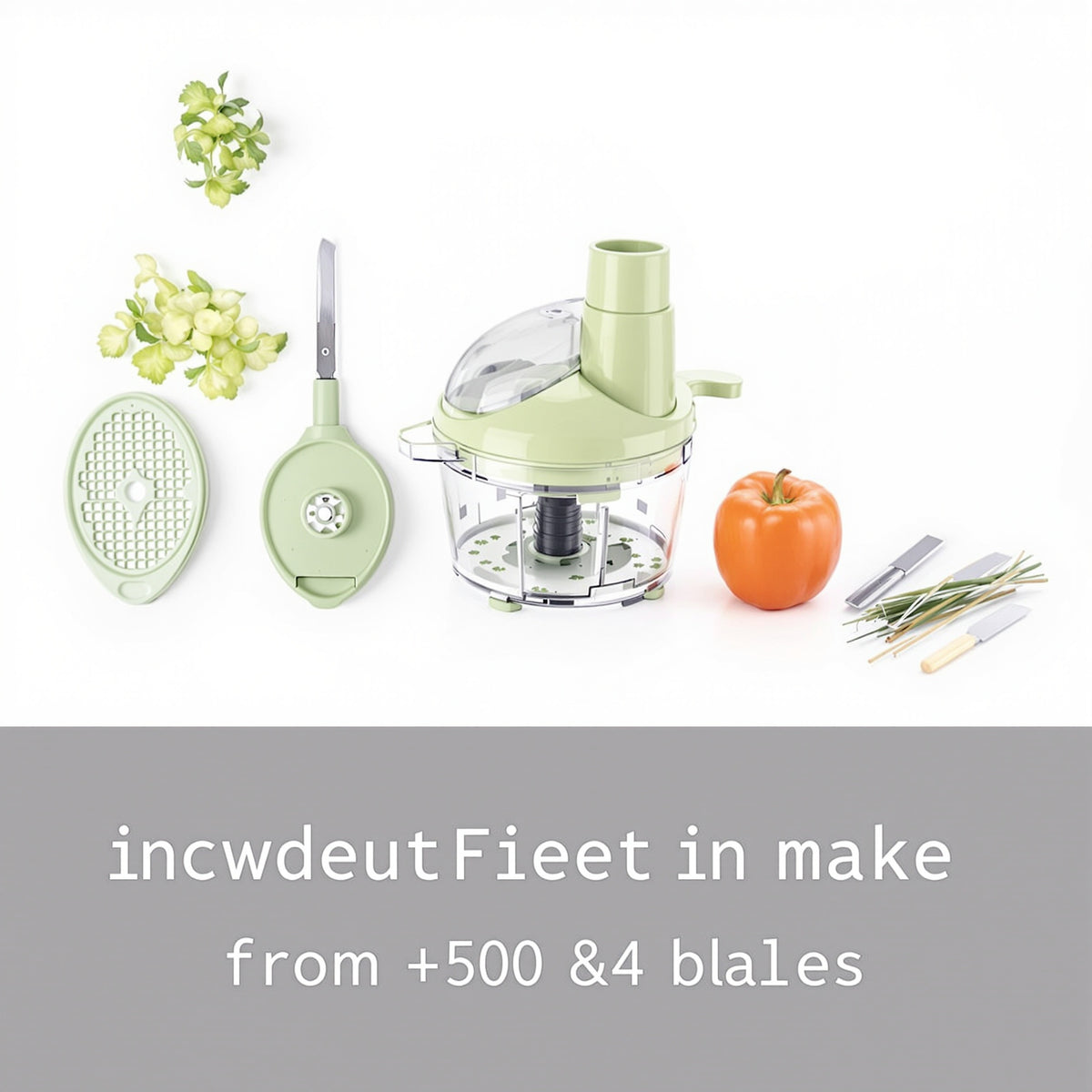 Multi-Blade Vegetable Chopper - PREPHAUS