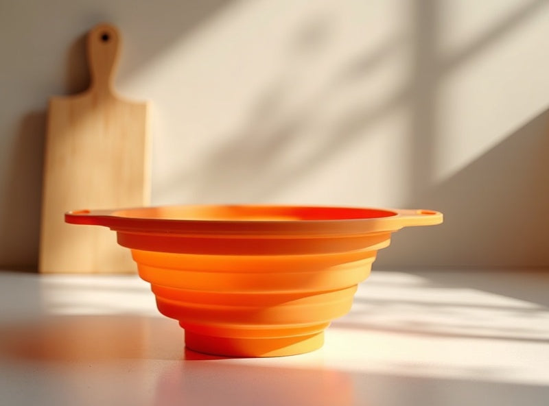 Collapsible Silicone Colander - PREPHAUS